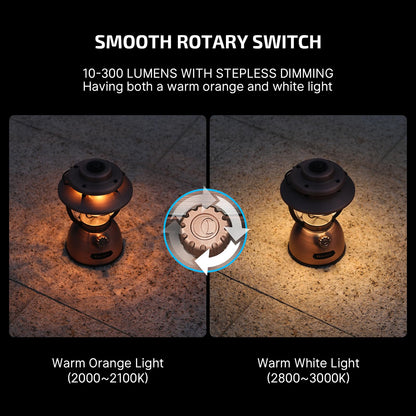 OLIGHT Olantern Classic 2 Pro APP Control Camping Lantern Bundle with Sphere C Smart Night Light