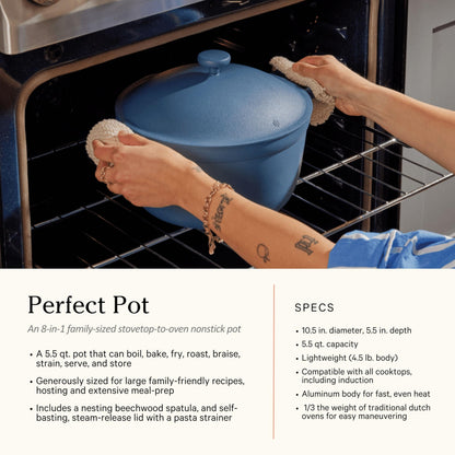 Our Place Cookware Set - 13-Piece Kit Including the Always Pan, Perfect Pot and Spatulas | Multifunctional, Toxin-Free Nonstick | Heat Safe up to 450°F | Oven, Stove, Induction Compatible | Sage