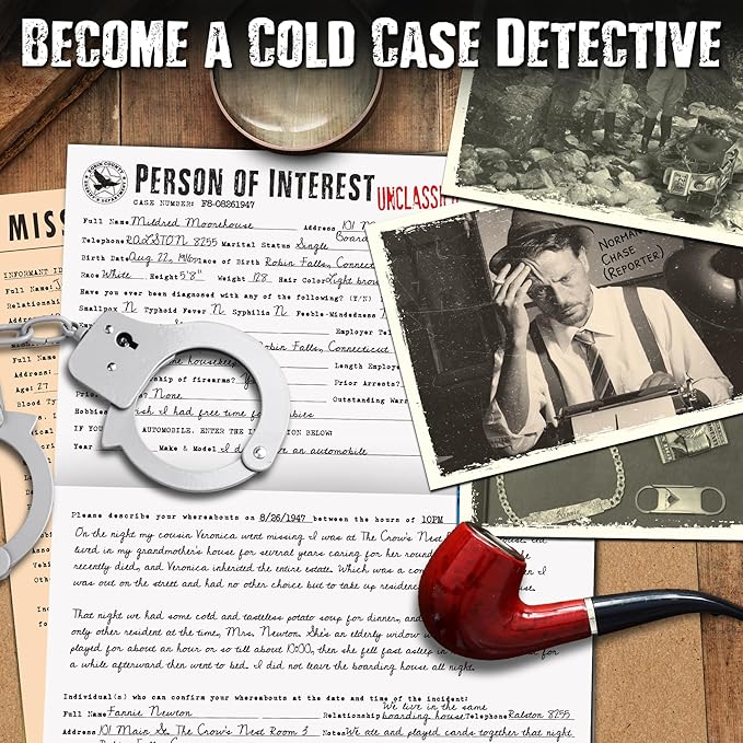 UNSOLVED CASE FILES | Falcone Veronica - Cold Case Murder Mystery Game | Can You Solve The Crime?