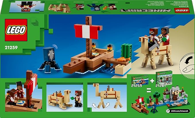 LEGO 21259 Minecraft Die Piratenschiffreise