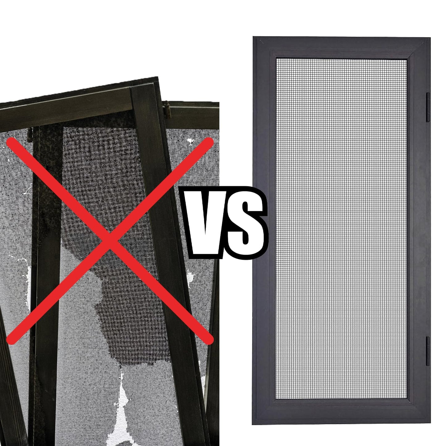 Patio Porch Screen Mesh Roll - 95"x100', Easy-to-Cut Porch Screen Mesh Roll for Patio, Pool, Durable Patio Screen Mesh Replacement