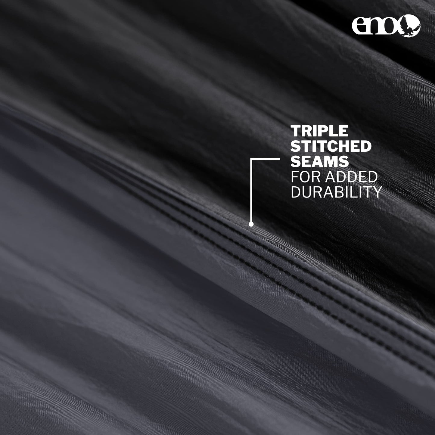ENO Bundle, Includes The SingleNest Hammock & Atlas Suspension System, Lightweight, Durable Hammock with Straps for Camping, Hiking & Travel, Black/Charcoal