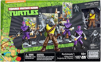 Mega Bloks TMNT Collectors Rocksteady Villain Pack