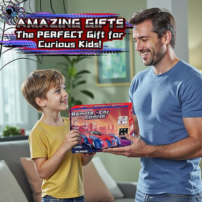 Wall Climbing Remote Control Car 360° Rotating RC Stunt Car with Headlight Rechargeable RC Cars Toys for 3 4 5 6 7 8-12 Year Old Boys Girls Kids