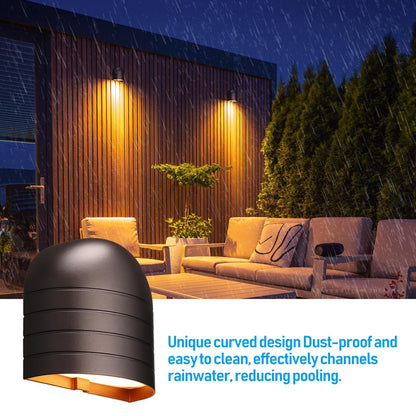 LEONLITE Low Voltage LED Deck Lights, 250LM, CRI90, 12-Pack, Oil-Rubbed Bronze, Model 93082, 3000K, ETL Certified