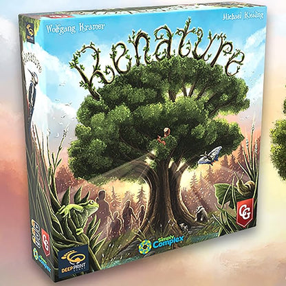 Capstone Games: Renature Strategy Board Game Transform The Polluted Valley Into a Thriving Ecosystem Easy to Follow Rules Ages 14 and Up