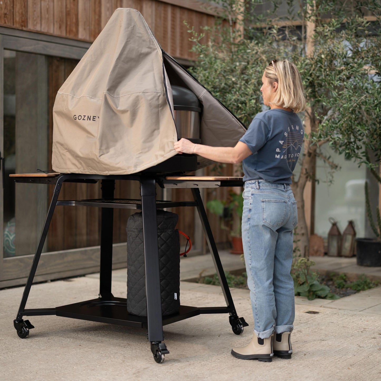 Gozney Dome (Gen 2) Pizza Oven Cover, Weather-Repellent and UV Protection Cover for Outdoor Pizza Oven, Protects from Snow, Rain & Harsh Sun