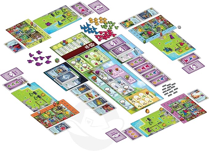 Tiny Epic Dinosaurs Deluxe | Strategic Worker Placement Game Includes Laboratory Mini Expansion | 1-4 Players Ages 14+ | Dino Ranching &amp Resource Management Board Game