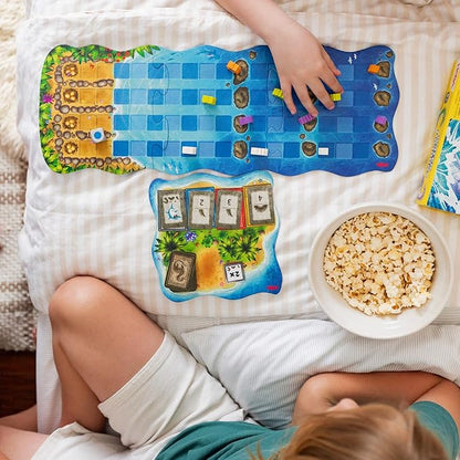 HABA Water Dragons: Kids Board Game and Fast-Paced Dice Game with Wooden Components for Ages 5 and up Made in Germany