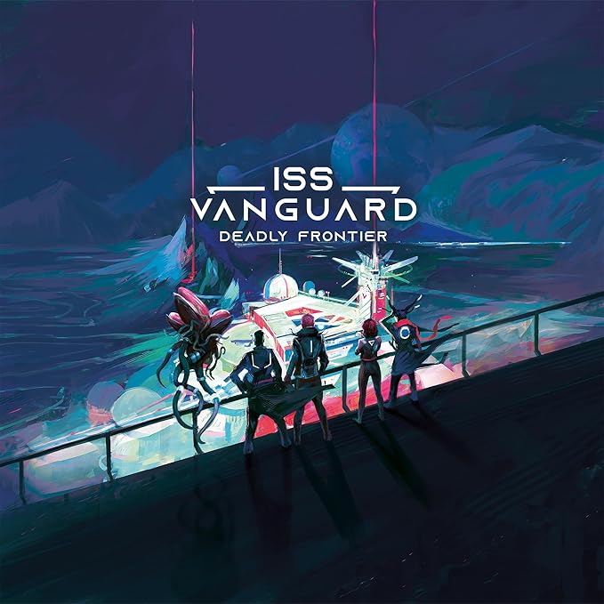 ISS Vanguard: Deadly Frontier Campaign Expansion - New Challenges &amp Adventures! Cooperative Sci-Fi Strategy Game Ages 14+ 1-4 Players 90-120 Min Playtime Made by Awaken Realms