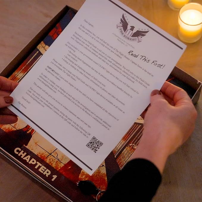 Murder Mystery Party | The Night Hunter Can You Catch The Killer Before It's Too Late? Murder Mystery Party Game for Ages 14+