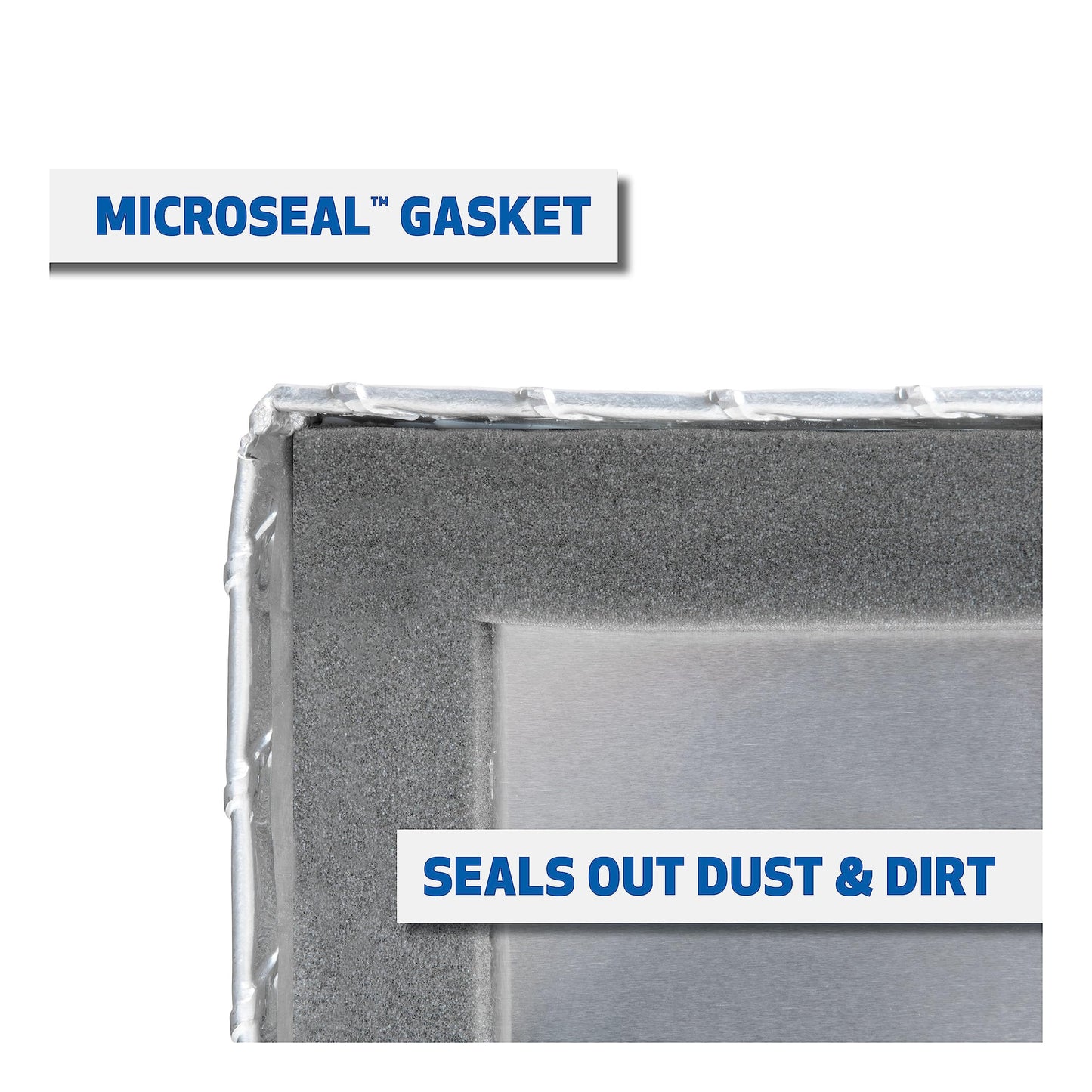 UWS EC20261 48-Inch Heavy-Wall Aluminum Cargo Carrier Box, RigidCore Lid,Silver