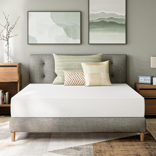 GAESTE 8-Inch Full Cooling Gel Memory Foam Mattress - Medium Firm, CertiPUR-US Certified, Removable Cover