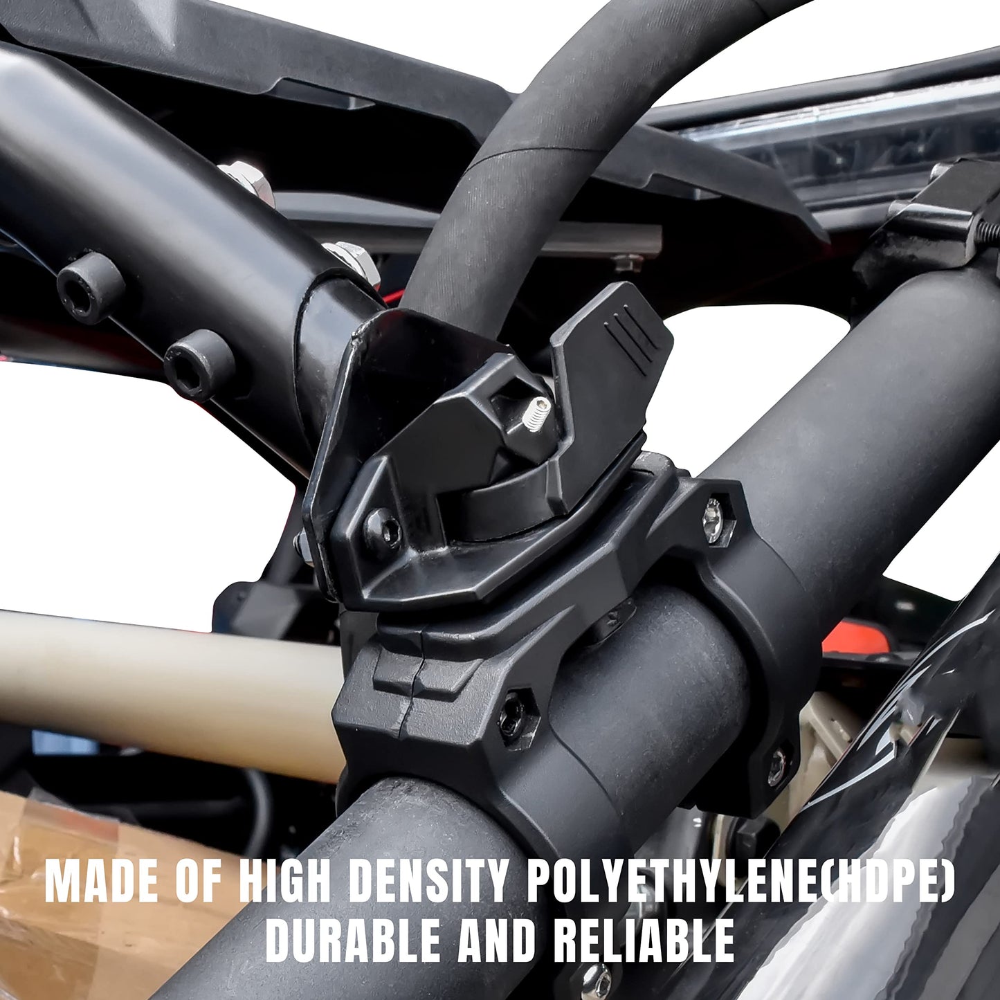KATIMOTO Pivoting Rear Rack Kit with Gas Strut for Can Am Maverick X3 MAX 2017-2025 Accessories, Spare Tire Cargo Luggage Support Cooler LinQ Pivoting Rear Rack Replace OEM #715002881,715003439