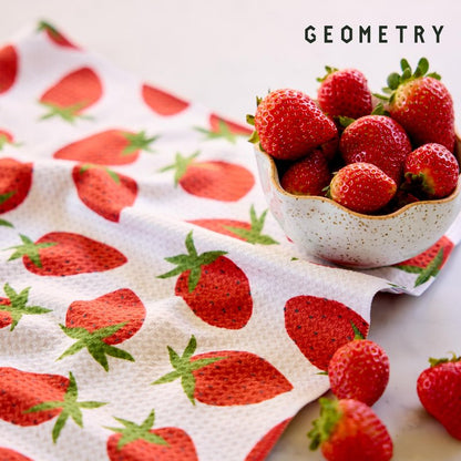 GEOMETRY Spring Kitchen Towels - Quick Dry Microfiber Cloth Spring & Summer Dish Towels for Kitchen Drying - Premium Quick Dry Towel - Sandy, 18" x 30" - 1-Pack