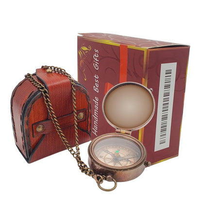 Son Gift, Engraved Brass Compass Gift to My Son/to Our Son/Nautical Gift for Son from Dad/Gift to Son from Mom A Perfect and Unique Gift with Leather Case