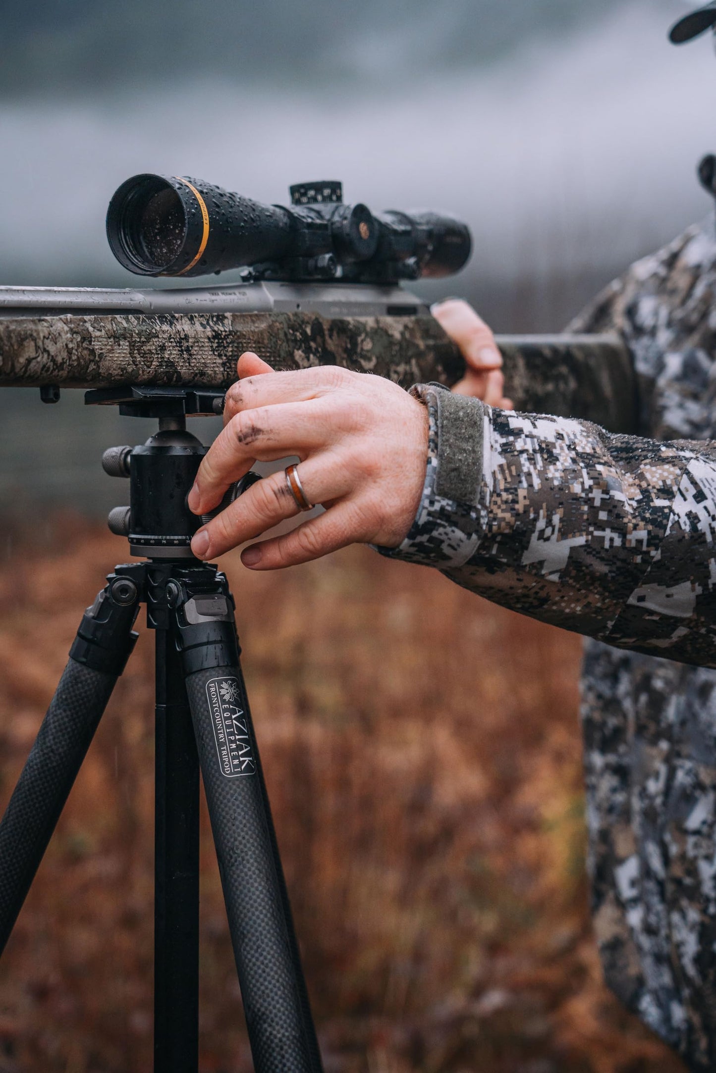 Aziak Equipment Frontcountry (Tripod Only) - Lightweight, Durable and Rugged | Made for glassing, Filming, Hunting, and Shooting