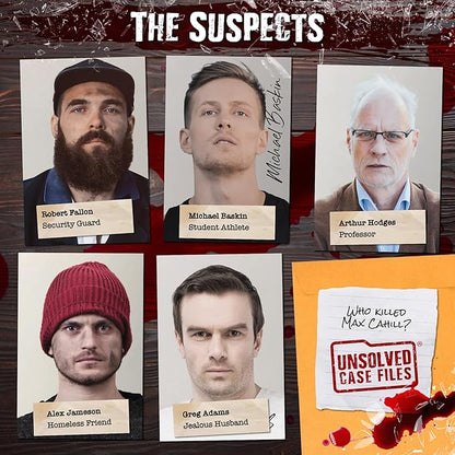 Unsolved Case Files | Cahill Max - Cold Case Murder Mystery Game - Can You Solve The Crime?