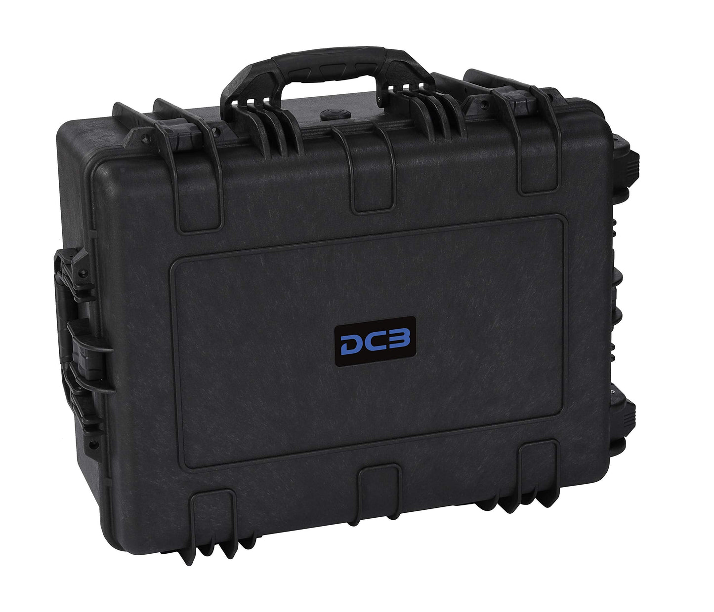 DCB Cases - Element 6104F | 24 x 19 x 11 Ext Dim | IP67 Waterproof | Pluck Foam Insert | Telescoping Handle | Rubberized Grips | Resin-Reinforced Injection Molded Plastic | 4 Latch Lid Close | Wheels