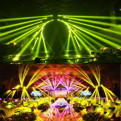 JUNMAN 6 Channel L14-30 to 12 Edison Power Distro Distributor Box for Stage DJ Lighting Party Event Show