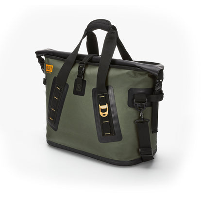 BUILT Large Welded Soft Portable Cooler with Wide Mouth Opening - Insulated and Leak-Proof Olive 5213958