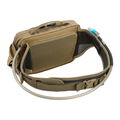 Thule Rail Hip Pack 4L - Soft Zippered Phone Pocket - 1.5L Water Bladder Included with Magnetic Hose Sleeve - External Elastic Nutrition Pockets - Inner Pockets for Organization