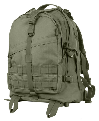 Rothco Large Transport Pack - Rugged Tactical Backpack MOLLE Bag for EDC Storage