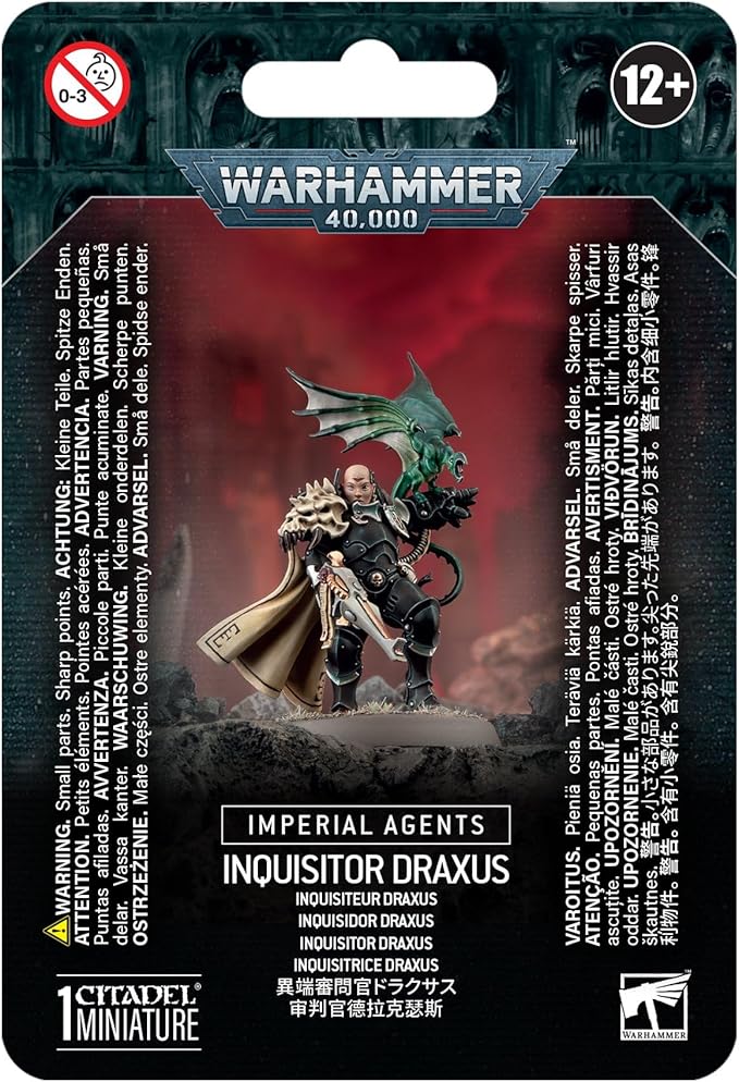 Games Workshop - Warhammer 40000 - Imperial Agents: Inquisitor Draxus