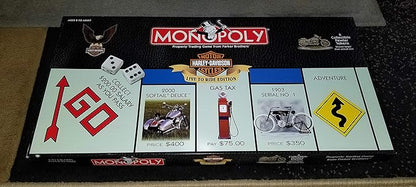 Harley-Davidson Live to Ride Collector's Edition Monopoly Board Game