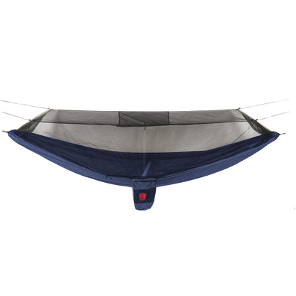 GRAND TRUNK Skeeter Beeter XT Hammock - Portable Hammock with Bug Net, Carabiners and Hanging Kit - Perfect for Outdoor Adventures, Backpacking, and Camping Trips (Navy & Forest Green)