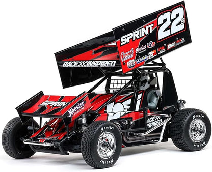 Losi 22S Sprint RTR with Battery and Charger Red 1/10 2 Wheel Drive LOS-2359