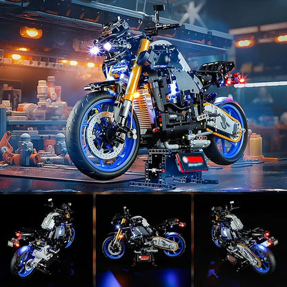YEABRICKS LED Light for Lego-42159 Technic Yamaha MT-10 SP Building Blocks Model (Lego Set NOT Included)