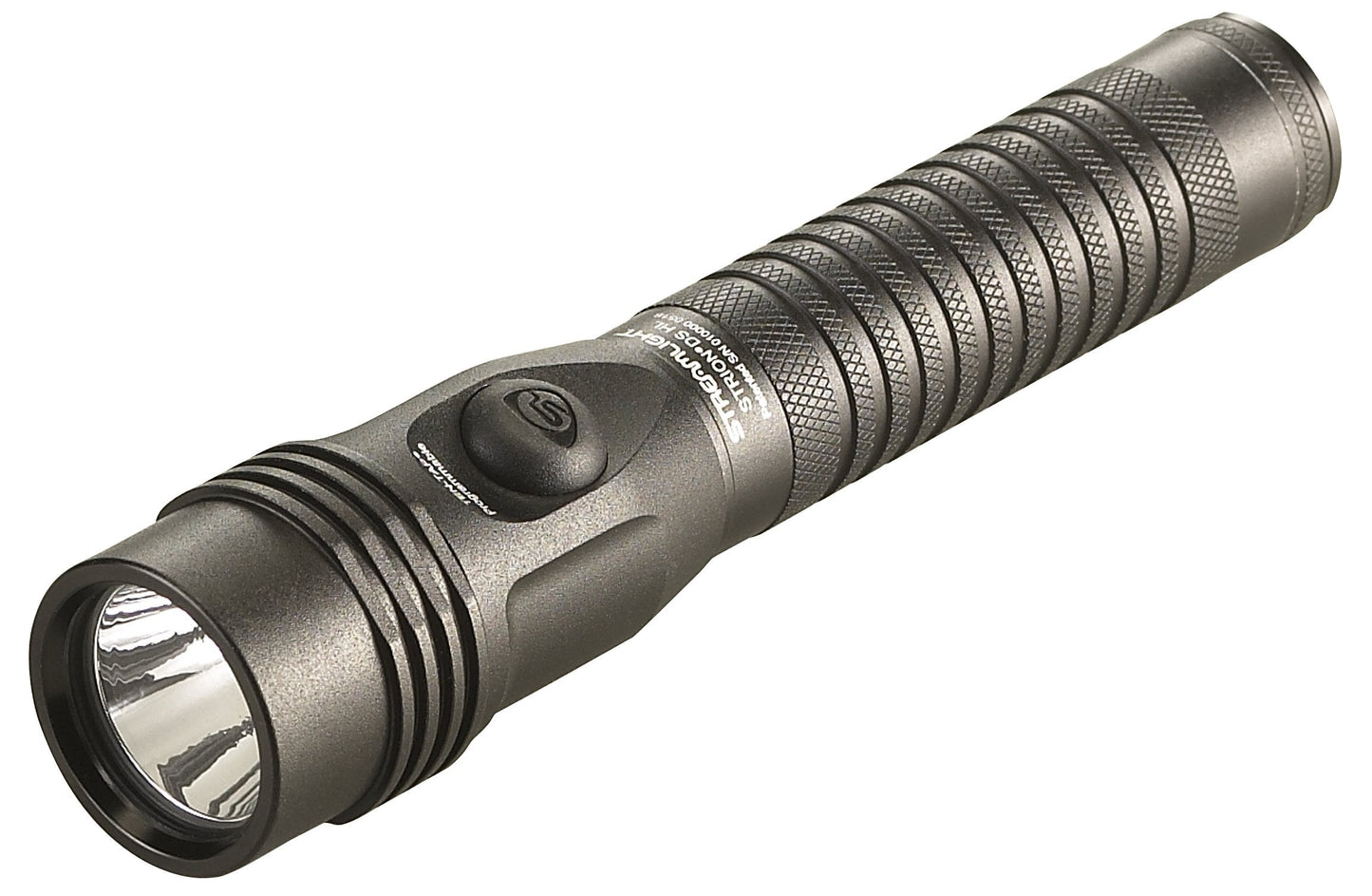 Streamlight 74612 Strion DS HL 700-Lumen Rechargeable Flashlight with IEC Type A (120V/100V) AC/12V DC, and 2 Holders, Black