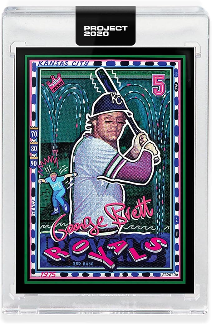 MLB Topps Project 2020 Card 192 | 1975 George Brett by Efdot