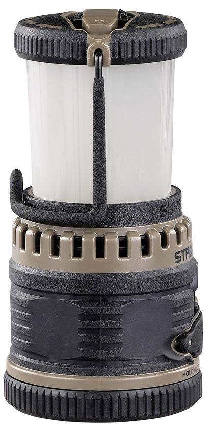 Streamlight 44947 Super Siege 1100-Lumen Rechargeable Lantern with 120-Volt AC Charger, Coyote