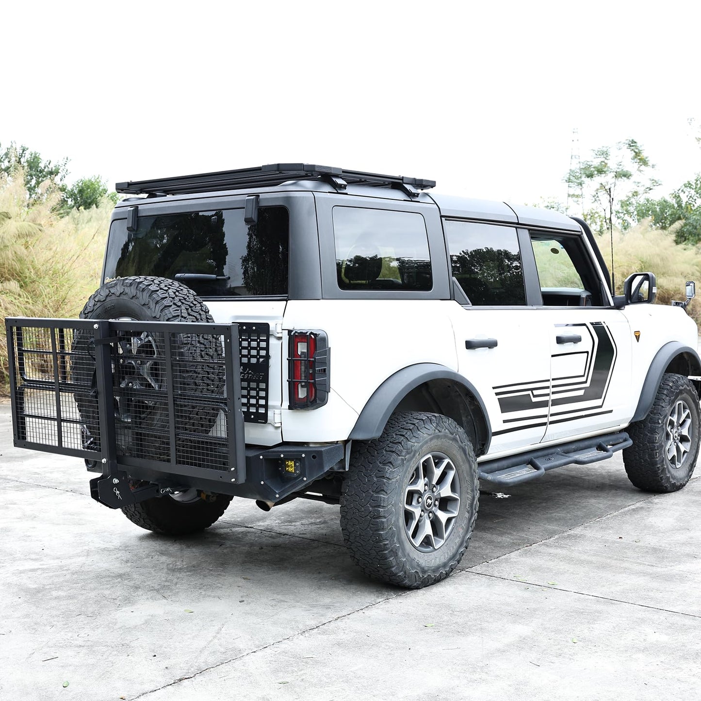750 LBS Heavy Duty Folding Hitch Cargo Carrier, 2" Hitch Receiver Rear Luggage Rack Basket for SUV, Pickup Truck, Camping & Travel, 60" x 24" x 13.8", Black
