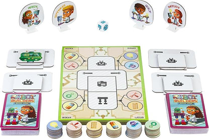 Robot Builders Board Game - Exciting Robot Building Competition for Kids Ages 5 and Up - Children Learn New Skills While Racing to Collect Matching Tools and Parts