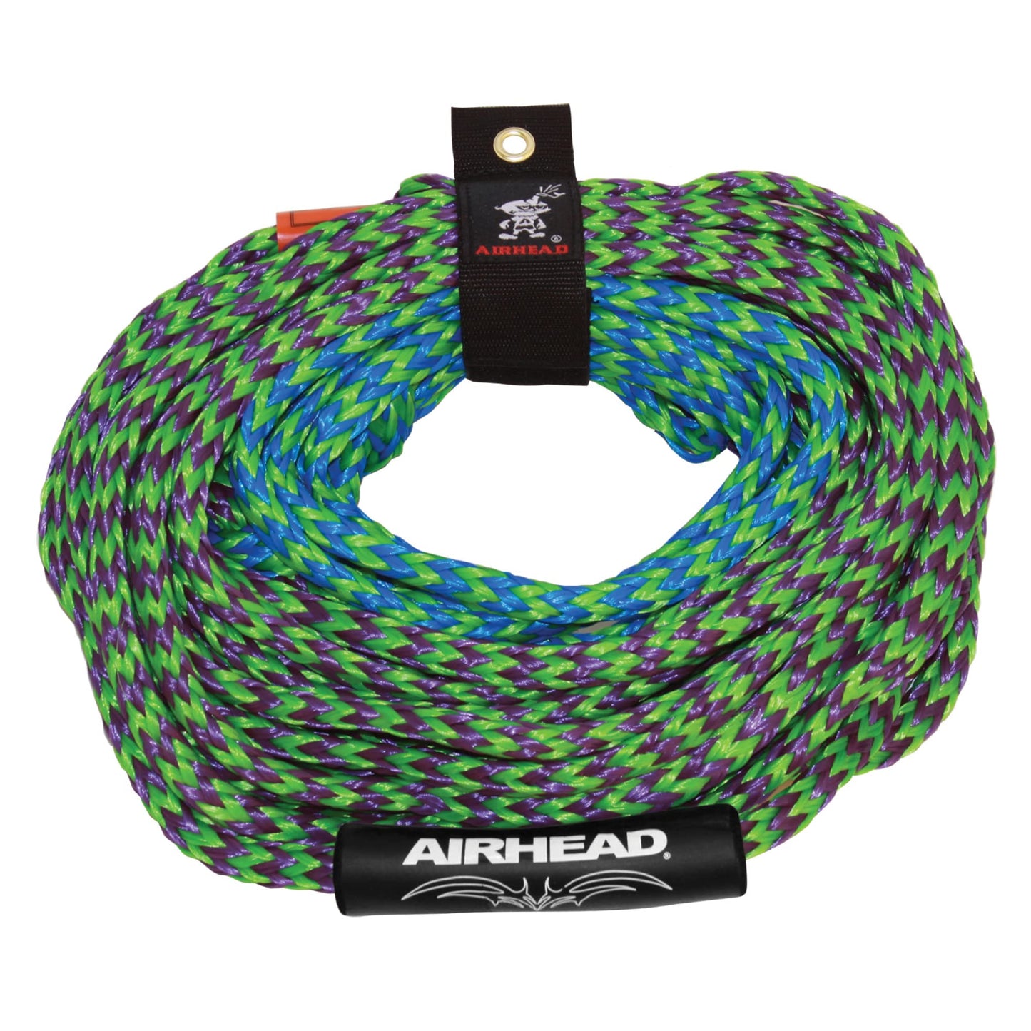 SPORTSSTUFF Poparazzi 1-3 Rider Towable Tube + Airhead 2 Section Tow Rope