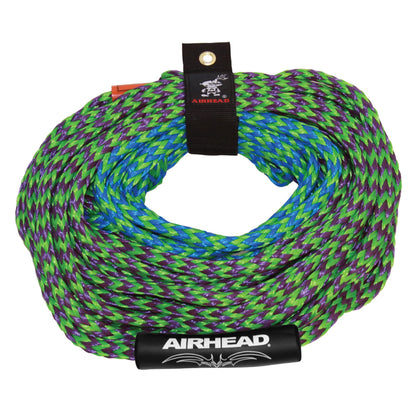 SPORTSSTUFF Poparazzi 1-3 Rider Towable Tube + Airhead 2 Section Tow Rope