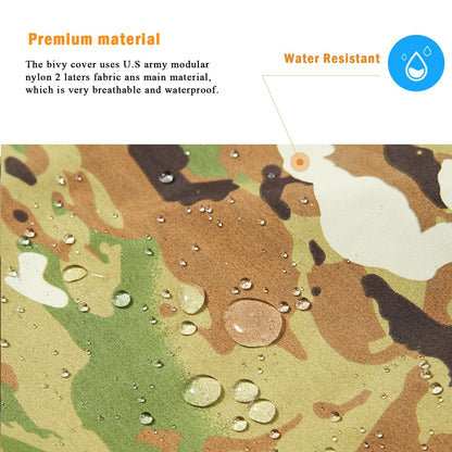 MT Army Military Modular Sleeping Bags System, Multi Layered with Bivy Cover for All Season, OCP