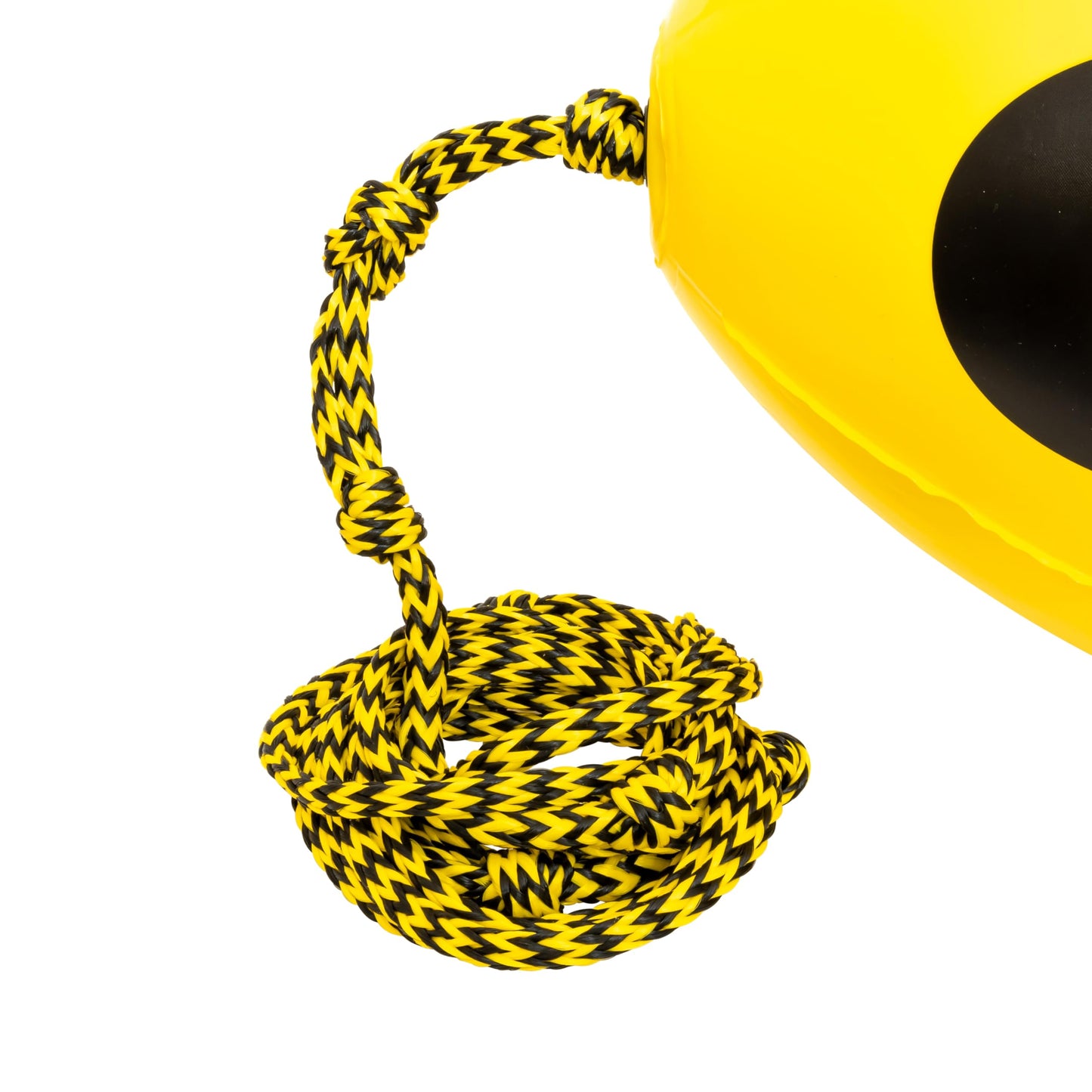 Airhead ORB Buzz Double Towable Tube Ball for Rope Lift to Reduce Water Spry, 60 ft with 4,100 lb Break Strength
