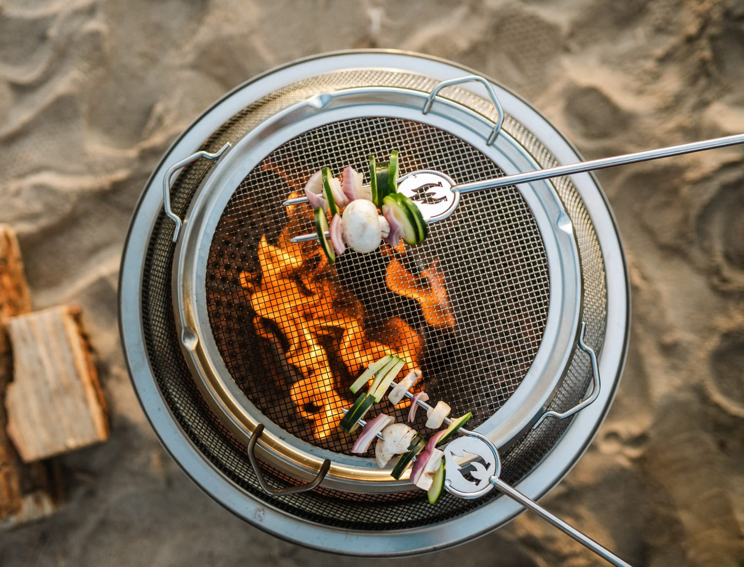 Solo Stove Ranger Shield - Durable Stainless Steel Spark Protector Mesh Screen for Fire Pits, Keeps Pops and Hot Embers Contained for Safe Outdoor Fires, Includes Shield Removal Tools