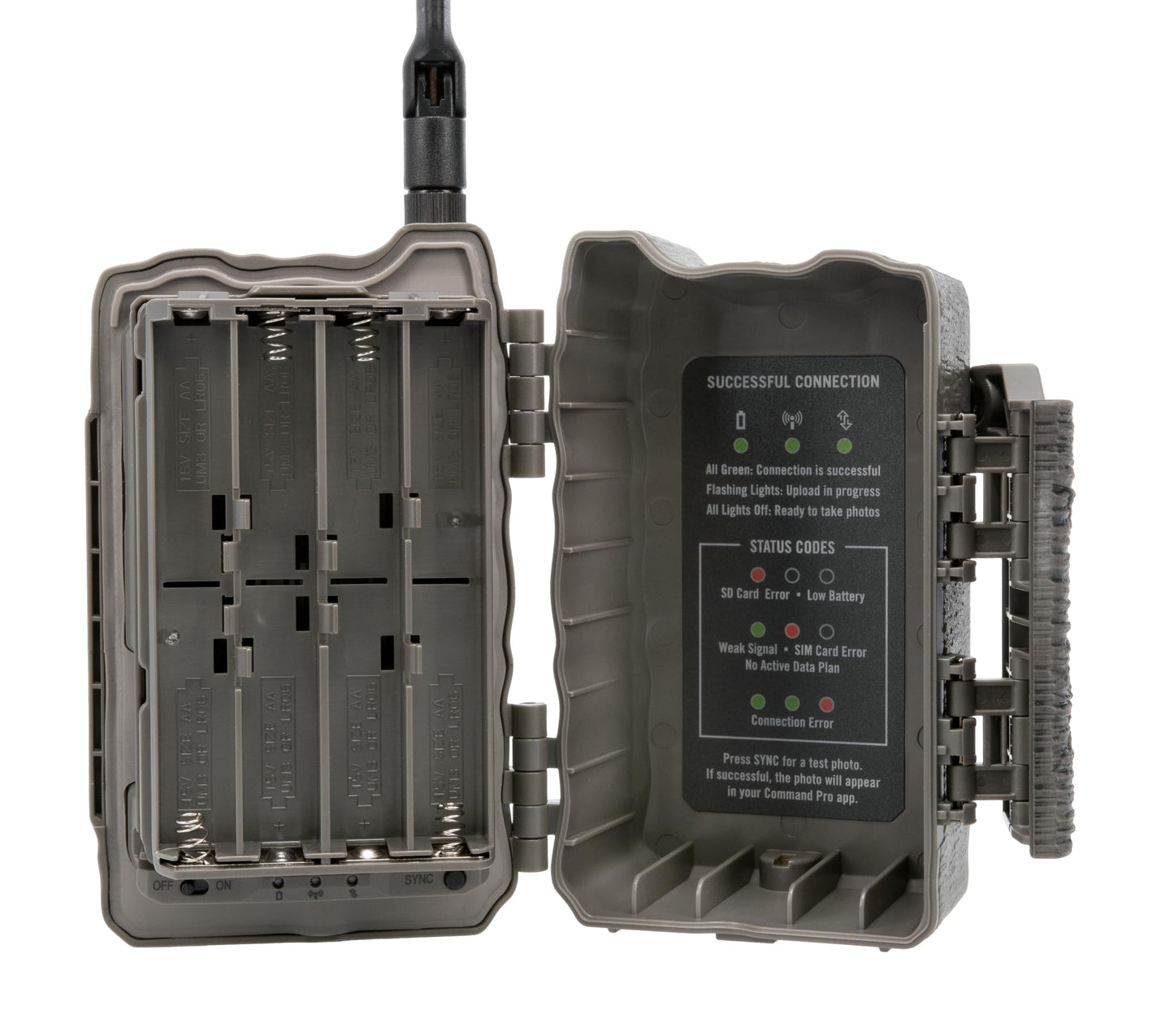Stealth Cam Deceptor MAX 3.0 Cellular Trail Camera 50MP Photos 1440P Video 0.3s Trigger 100 ft Range 940nm No Glow Dual-Core AI Live on Demand GPS 16GB Memory