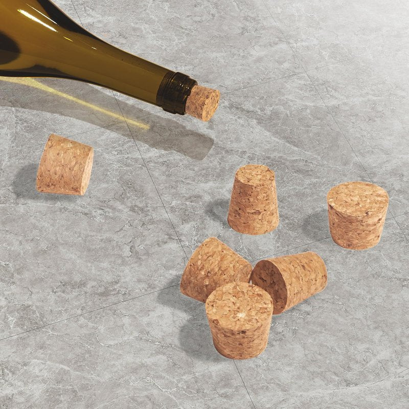 30 Pack Tapered Cork Stoppers - Premium Natural Soft Corks for Wine, Beer, Bottles, and Creative Crafts