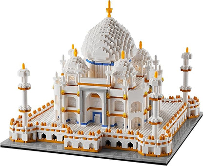 Micro Mini Blocks Architecture Taj Mahal Building Set Landmarks Collection Model Kits Idea Toys Present for Adults and Kids Age of 14+ 3950 PCS