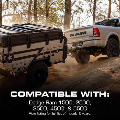 REDARC Tow-Pro Trail Kit Electric Trailer Brake Controller Kit for RAM 1500 DT, Off Road Dual Braking, Plug and Play Install, 12V/24V Compatible to Tow RV, Camper, Trailer, Boat