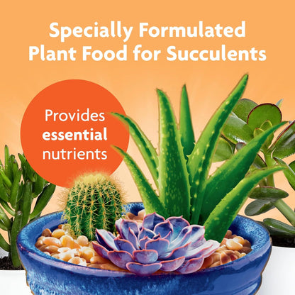 Miracle-Gro Succulent Plant Food - Liquid Fertilizer for Jade & Aloe - 8 fl. oz. (2 Pack) | Feed Every 2 Weeks