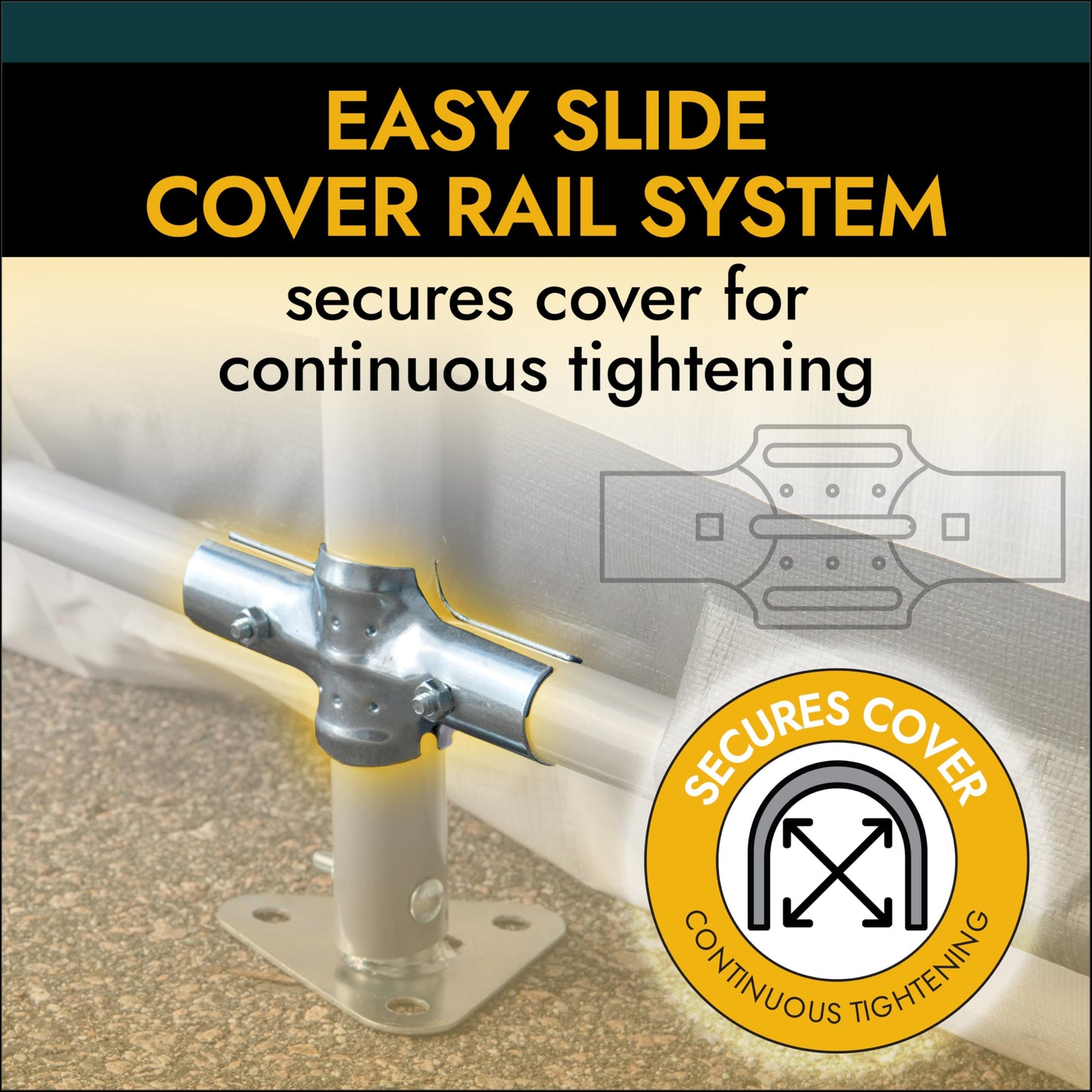 ShelterLogic 78731 Grey 22'x28'x10' Peak Style Shelter