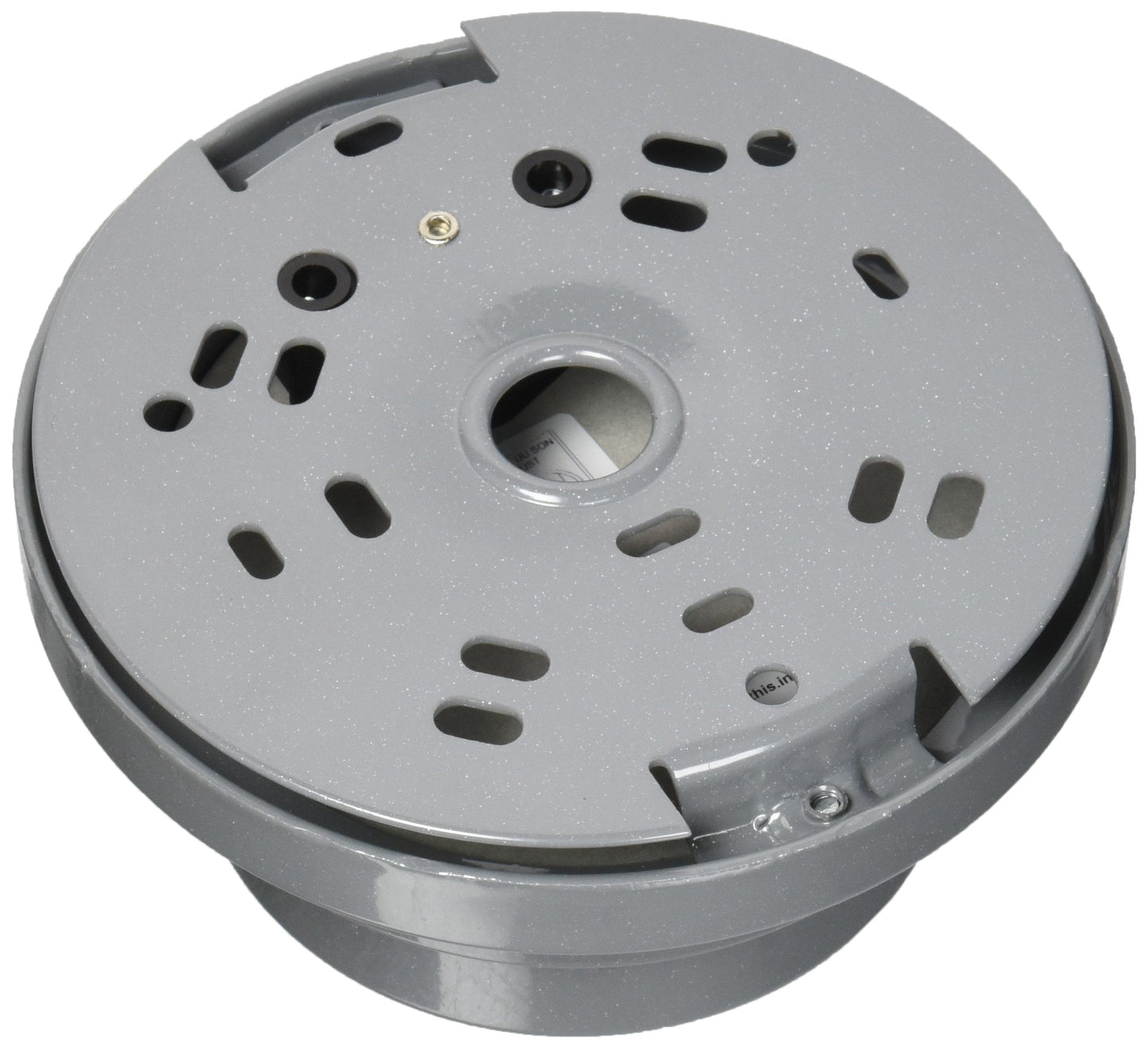 Edwards Signaling Buzzer, Buzzer, Continuous, 120V AC, 70 dB, Steel, Gray, Surface Mount 340A-N5-1 Each