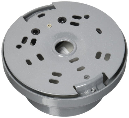 Edwards Signaling Buzzer, Buzzer, Continuous, 120V AC, 70 dB, Steel, Gray, Surface Mount 340A-N5-1 Each